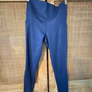 Athleta Salutation Stash Navy Leggings